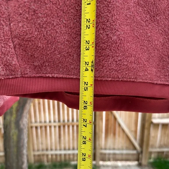 Nike Therma Funnel Neck Sweatshirt Fleece Pullover Large Burgundy Mauve - Picture 16 of 16